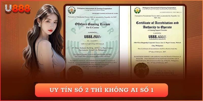 Uy tín số 2 thì không ai số 1