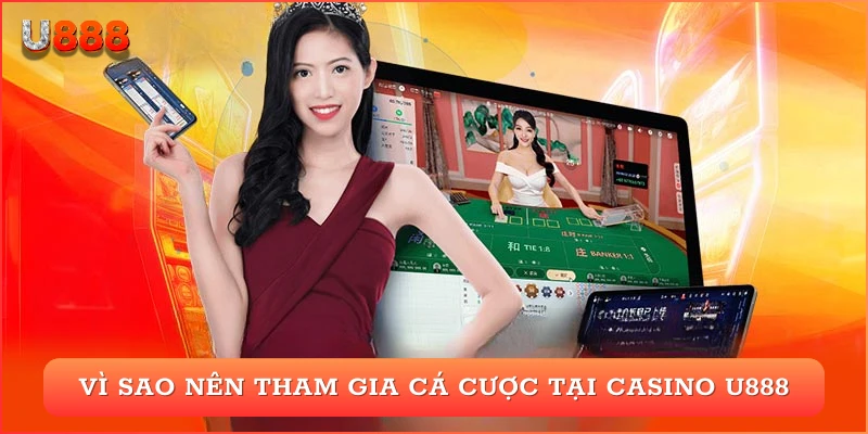 Vì sao nên tham gia cá cược tại casino U888