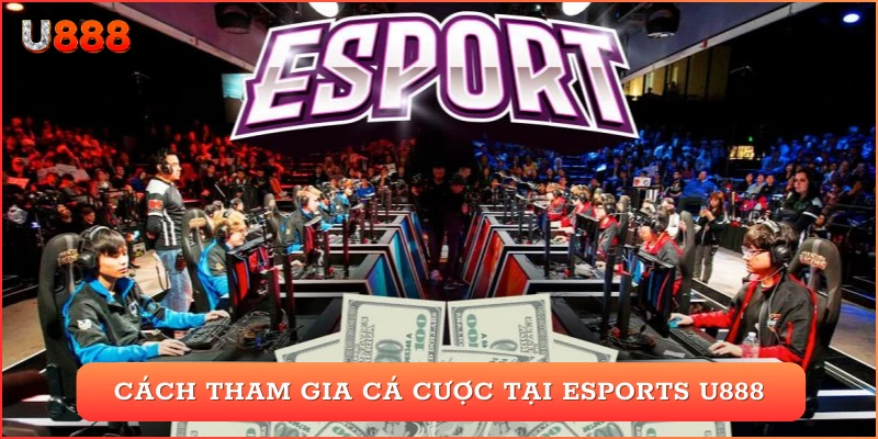 Cách tham gia cá cược tại esports U888